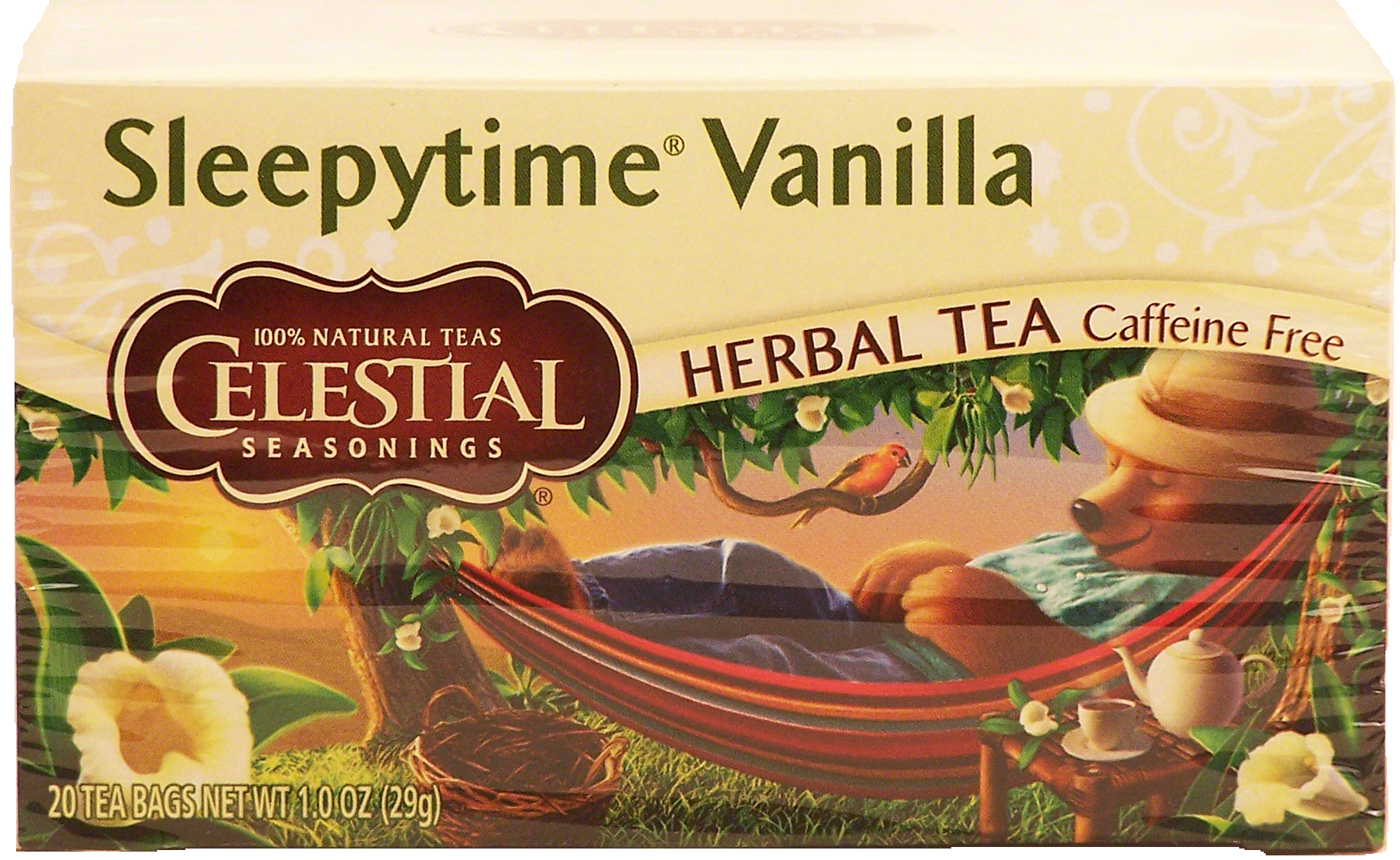 Celestial Seasonings Sleepytime vanilla flavor herbal tea, caffeine free, 20-bags Full-Size Picture